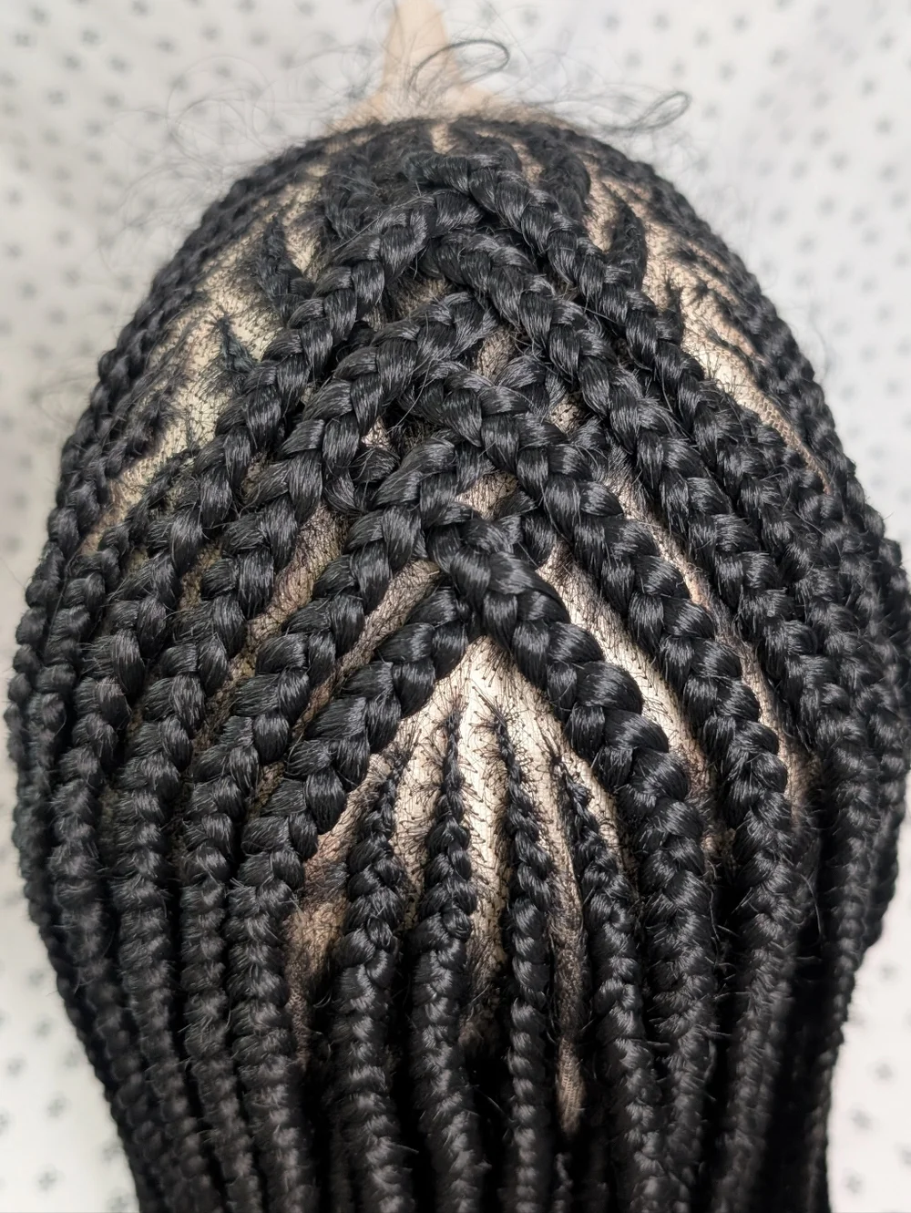 Black Long Box Braids Wig - Women Hair Wigs & Extensions